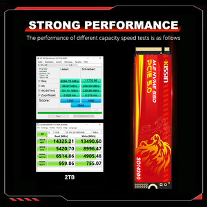 KISSIN M.<span class=keywords><strong>2</strong></span> PCIe 5.0 Nvme固态硬盘1TB 2tb笔记本电脑台式机内置固态硬盘 - Product Image 5