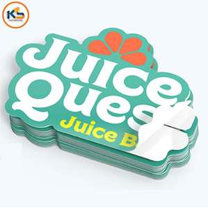 Durable, écologique, imperméable |   Autocollants en vinyle PVC noir et blanc personnalisés, découpés, décoration de la maison, cadeaux, résistants aux UV, 100 pièces - Product Image 5