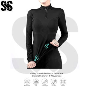 Camisas de Equitación para Mujer, Proveedor Confiable, Tejido Transpirable de Alta Calidad, Ligeras y Absorbentes del Sudor - Product Image 5
