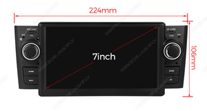 Autoradio Android MEKEDE con Schermo Touch MTK, Lettore Multimediale per Auto da 7 Pollici per <span class=keywords><strong>Fiat</strong></span> Grande Punto <span class=keywords><strong>Linea</strong></span> - Product Image 6