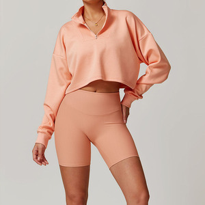 3 uds deporte Fitness gimnasio ropa deportiva conjunto transpirable ligero Yoga sujetador, Top y pantalones cortos al por mayor patrón sólido - Product Image 2