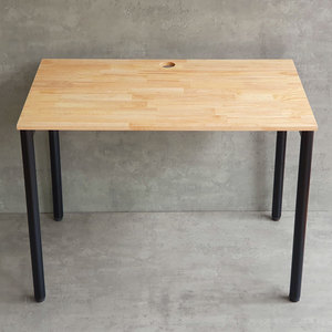 Mesa para Computadora/Laptop OMA Serie II de 100x60cm, Madera de Caucho Sólida con Ensamblaje Encastrable y Cajón para Dormitorio HBOM201 - Product Image 4