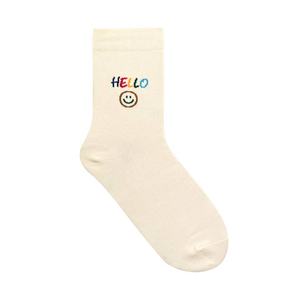 Logo brodé personnalisé motifs équipage chaussettes respirant doux coton hommes chaussette pour un usage quotidien décontracté vente en gros commande en gros usine - Product Image 1