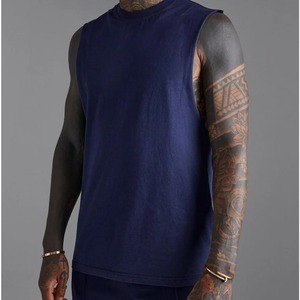 เสื้อกล้ามระบายอากาศได้ดีสำหรับผู้ชายเสื้อกีฬาแขนกุดแห้งเร็วขนาดใหญ่พิเศษสำหรับฟิตเนสยิมฟิตเนส - Product Image 4