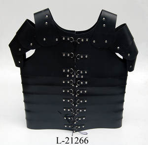 Veste pour hommes, armure corporelle, en cuir - Product Image 3