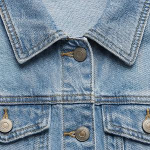 Elegant Women Winter Collar Denim Jacket Loose Short Outerwear Belt Zipper Fashion Stylish <b>Coat</b> High Quality Streetwear Apparel - Product Image 4