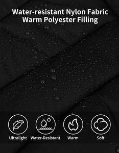 Gilet rembourré léger et résistant à l'eau pour femmes sans manches - Product Image 3