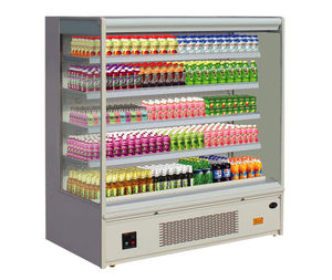 Refrigerador Vertical de Bebidas de Alta Calidad para Supermercados con Enfriamiento por Aire y Puerta de Rebote - Product Image 4