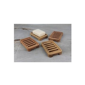<b>Wooden</b> Soap Holder Wall Stand with Handmade Kitchen Tableware Bathroom <b>Wooden</b> Soap Dish Tray - Product Image 4
