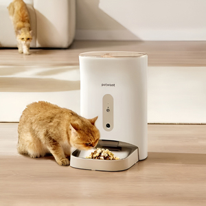 เครื่องให้อาหารสัตว์เลี้ยงอัจฉริยะ Sudex FH-A05 4.5 ลิตร พร้อมกล้อง WiFi ควบคุมการให้อาหารผ่านแอพ ตั้งเวลาได้ ควบคุมปริมาณอาหาร ภาพคมชัด 1080P มองเห็นในเวลากลางคืน สำหรับแมวและสุนัข รับผลิตแบบ OEM - Product Image 3