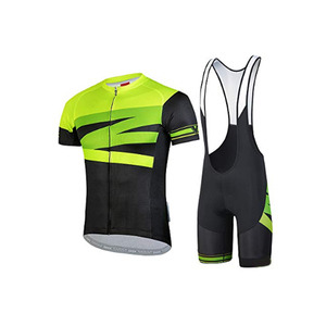 บริการ OEM ชุดเสื้อเจอร์ซีย์ปั่นจักรยานผู้ชายแบบแห้งเร็ว พิมพ์ลายตามสั่ง บรรจุภัณฑ์พร้อม ไซส์ใหญ่ ขายส่ง ชุดกีฬา ชุดปั่นจักรยาน ระบายเหงื่อได้ดี - Product Image 1