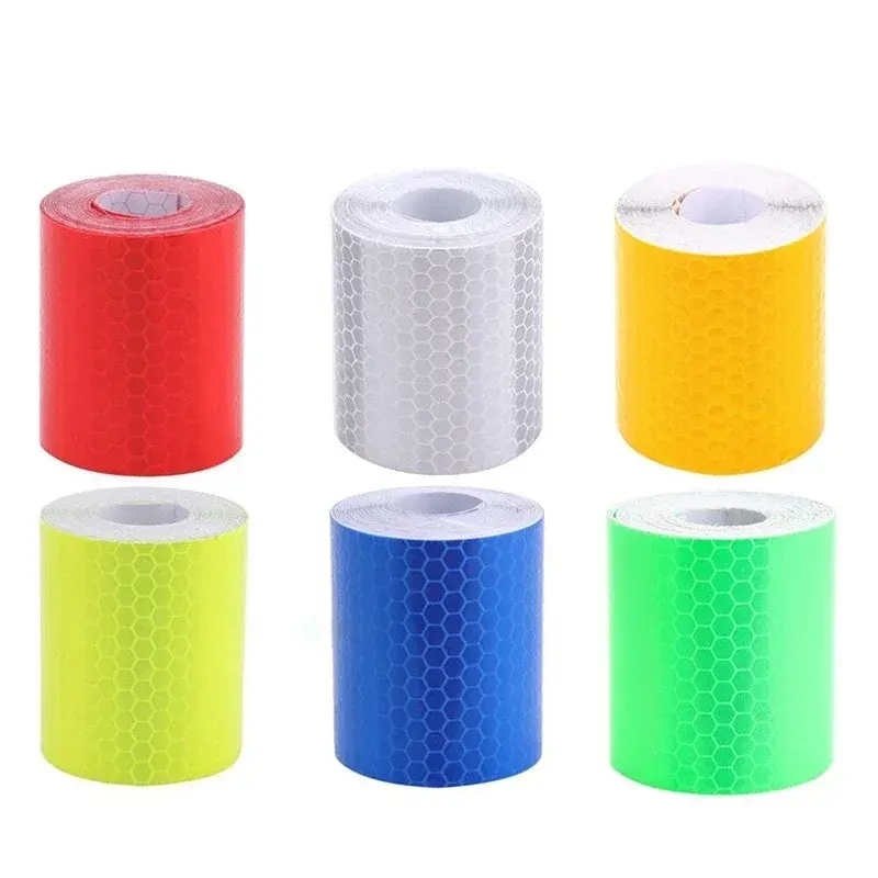 YOUJIANG Hot Saling Factory Wholesale PVC Prismatic Car Reflector Sticker Reflective Tape For Truck Vehicle Safety Warning Tape
