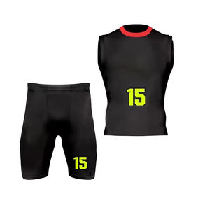 Fútbol americano 7v7 bandera uniforme conjunto mejor barato al por mayor personalizado secado rápido diseño impreso técnicas - Product Image 4