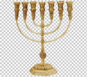 Portavelas hecho a mano de Latón chapado en oro de 7 ramas, portavelas, candelabro, templo judío para deshierbe, fiesta, decoración del hogar - Product Image 5