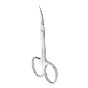 Tijeras para Cutículas de Acero Inoxidable para Manicura y Pedicura 2026, Color Plateado, con Logotipo Personalizado - Product Image 1