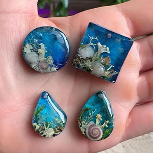 MAKING RESIN <b>BEADS</b> for Jewelry Making Resin <b>Beads</b> for Garment Decoration <b>Trim</b> Accessories Resin Material for Necklace - Product Image 6