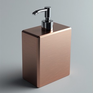 Distributeur de savon pour les mains en acier inoxydable élégant et moderne de luxe pour les hôtels, les stations balnéaires, les bureaux et les maisons, design écologique - Product Image 5