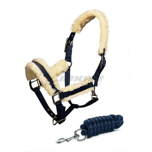 Bride de cheval en cuir d'extérieur fabriquée en style selle anglaise avec sangles réglables offrant un ajustement personnalisé et un confort supérieur - Product Image 4