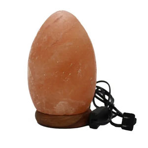 Mini lampes de sel de l'Himalaya USB en forme d'oeuf lampe de sel en cristal de roche rose naturel décoration de la maison tous les Types - Product Image 2