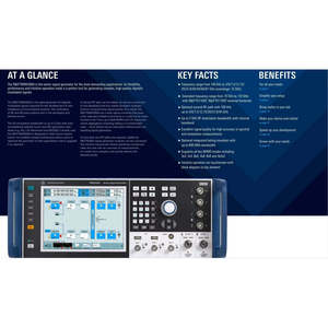 Generador de Señales Rohde & Schwarz SMM100A de 100 kHz a 44 GHz con Forma de Onda Sinusoidal - Product Image 6