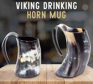 Taza de cuerno vikingo Regalo Taza de café a precios asequibles, Taza de café Cuerno de vaca, - Product Image 3