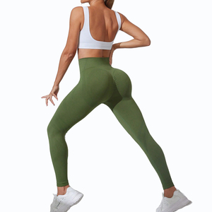 Legging taille haute à jambe large avec cordon de serrage pour extérieur, décontracté, jogging, sport, pantalon évasé, leggings scrunch pour femmes - Product Image 5