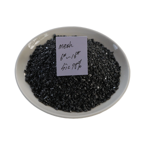 Lage prijs van siliciumcarbide poeder zwart groen 98% zuiverheid SiC poeder met fijne korrel - Product Image 2