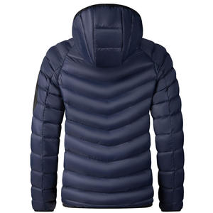Chaqueta Bomber Ligera Casual para Hombre con Cierre y Logotipo Personalizado, a la Moda, Resistente al Viento y al Agua, con Cuello Alto, Venta al Por Mayor - Product Image 2