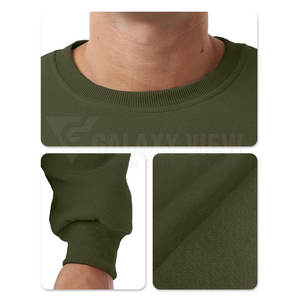 Sweat-shirts pour hommes en coton coupe-vent Logo personnalisé Sweat-shirts pour hommes Séchage rapide Sweat-shirts pour hommes - Product Image 6