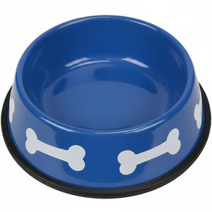 Bol pour animaux de compagnie en acier inoxydable perlé en laiton décoratif au design admirable avec base en caoutchouc antidérapante pour chiens à bon prix - Product Image 4