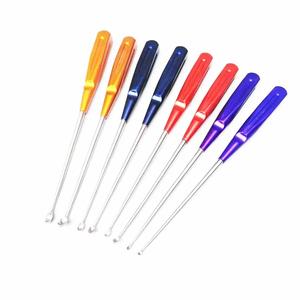 Juego de curetas de hueso cervical ortopédico de 8 piezas de la mejor calidad, base de instrumentos quirúrgicos manuales para columna vertebral - Product Image 1