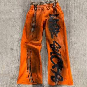 OEM Impression Dtg personnalisée sérigraphie graphique logo Double taille Pantalon de survêtement Vintage Wash Survêtement - Product Image 4