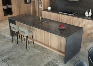แผ่นควอตซ์ขัดเงา Babilon Carrara ขนาด 2 ซม. 3 ซม. ขายดีที่สุด เหมาะสำหรับเคาน์เตอร์ครัว ใช้สำหรับงานก่อสร้างเชิงพาณิชย์จำนวนมาก - Product Image 5
