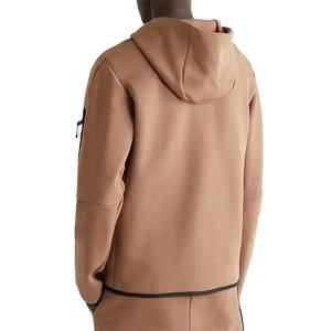 Conjunto Deportivo de Invierno para Hombre, Personalizado por el Fabricante, Ligero, con Cierre Completo, Forro Polar, 100% Algodón, Bolsillo en la Manga, Transpirable - Product Image 3