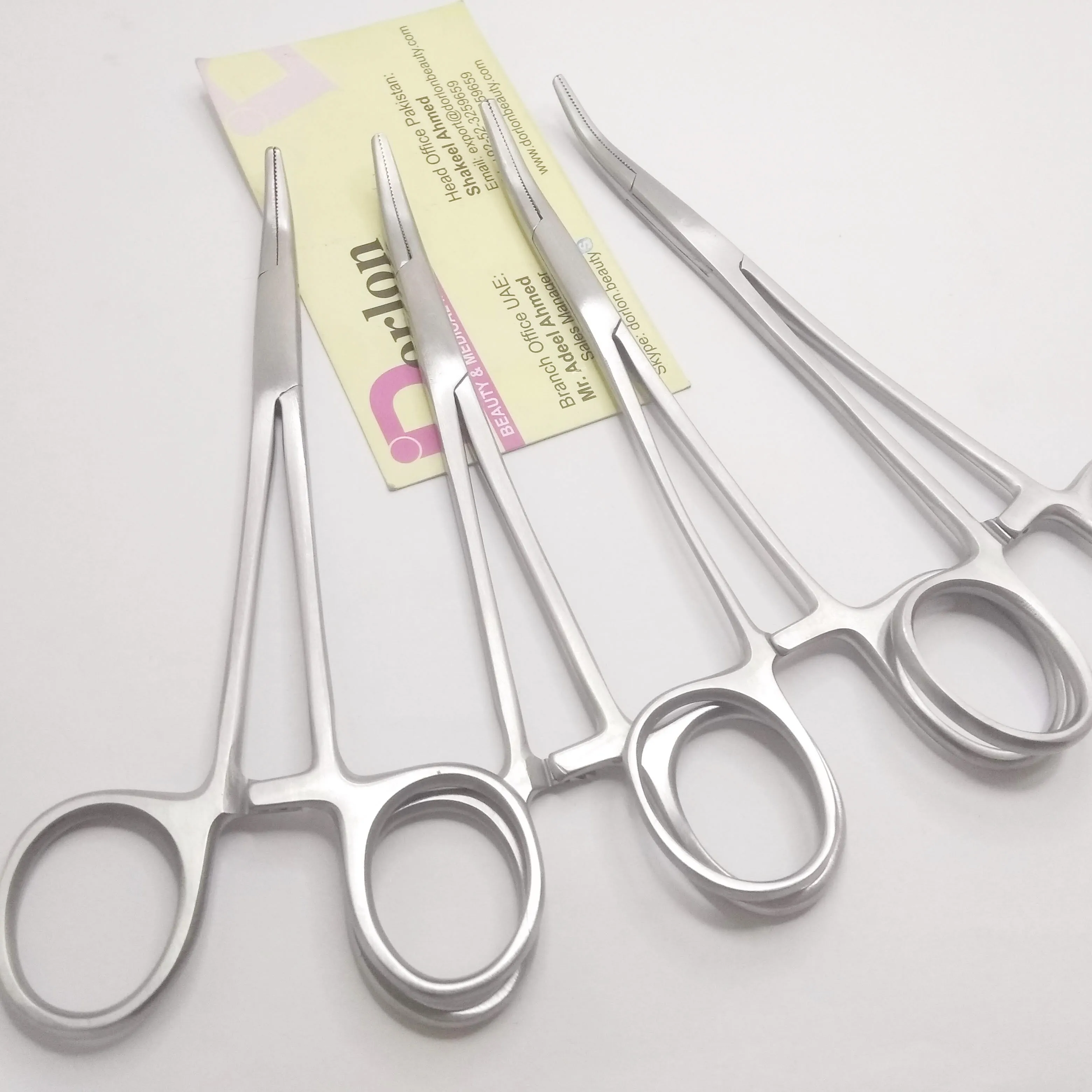 Bestseller Edelstahl Profession elle Moskito-Pinzette Verriegelung Hä mosta tische Zange Chirurgische Dental Curved Insrrument