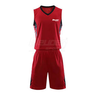 Uniforme d'équipe de basketball unisexe sans manches, de haute qualité, grande taille, dernier style, 100% polyester, respirant, séchage rapide, OEM SPORTS - Product Image 1