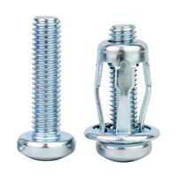 Stainless Steel Petal-Shaped Embedded Nut Expansion Screw Toggle Bolt ASTM Standard Grade 304/316 Inch for Hollow Walls Iron