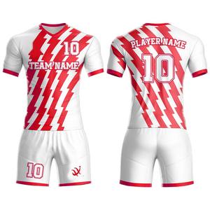 Kits de uniformes de fútbol personalizados para hombres Nuevo diseño Equipo Wear Jersey Set Técnica de sublimación para uso en adultos - Product Image 5