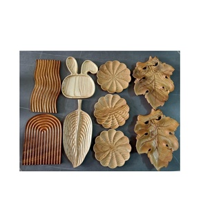 Bandeja de madera de Vietnam Pieza de decoración versátil para el hogar, fiestas de cumpleaños y decoración general. - Product Image 5