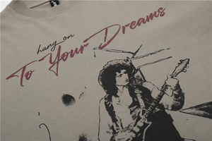 Custom 100% Cotton <b>T</b>-<b>shirt</b> Customization screen print <b>t</b> <b>shirt</b> High Street Short-Sleeved <b>T</b>-<b>shirt</b> for <b>Men</b> custom <b>t</b> <b>shirt</b> for <b>men</b> - Product Image 2