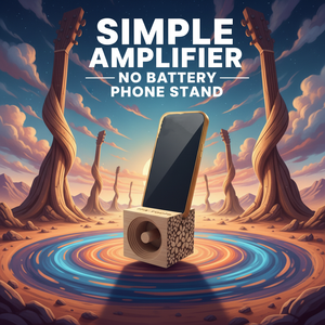 Support de téléphone cube en bois de frêne d'Amérique du Nord ITA Tools ODM 75x75x75mm sans batterie, fabriqué à Taïwan - Product Image 2