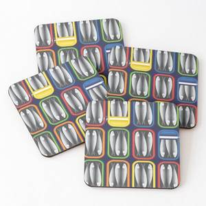 High Quality <b>Table</b> Decoration Enamel Wooden Coasters Customized Coasters Wood Modern Sustainable Wooden Mats & Pads <b>Placemats</b> - Product Image 5