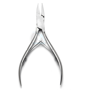 Pinzas y cortadores de uñas de boca recta de acero inoxidable de alta calidad profesional para Podología de uñas - Product Image 3