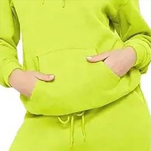 Chándal de lavado ácido de ajuste relajado para mujer, chándal de moda de manga larga transpirable de peso pesado para mujer - Product Image 6