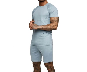 Conjunto de Ropa Informal para Hombre, 100% Algodón, Diseño Holgado para el Hogar, Pantalones Cortos con Cintura Media y Cierre con Cordón, Transpirable - Product Image 6