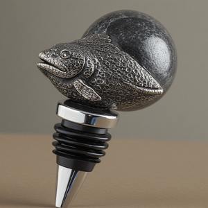 Tapón de botella de vino de Metal con haz de platino, superficie brillante, diseño navideño, logotipo de Color personalizado, duradero para quitar la tapa suave - Product Image 5