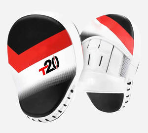 Manoplas de enfoque ganadoras hechas a medida Entrenamiento profesional Almohadillas de enfoque curvas Manoplas de boxeo personalizadas OEM - Product Image 3