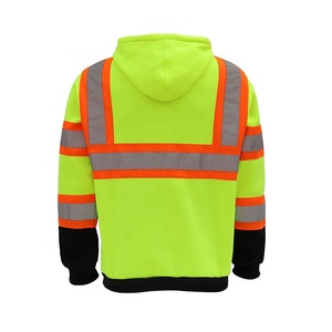 Bestselling Promotion High Visibility Reflective Safety Sweatshirt Workwear Uniform Hoodie