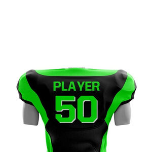 Dernier modèle de maillot de football américain en polyester nouveau style uniforme de football américain à séchage rapide pour adultes avec logo - Product Image 5