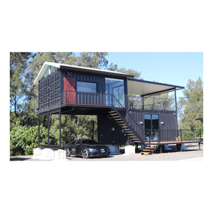 Contenedor de envío móvil listo modular prefabricado de acero ligero Casa de restaurante Edificio Casa de contenedor de bajo carbono - Product Image 4